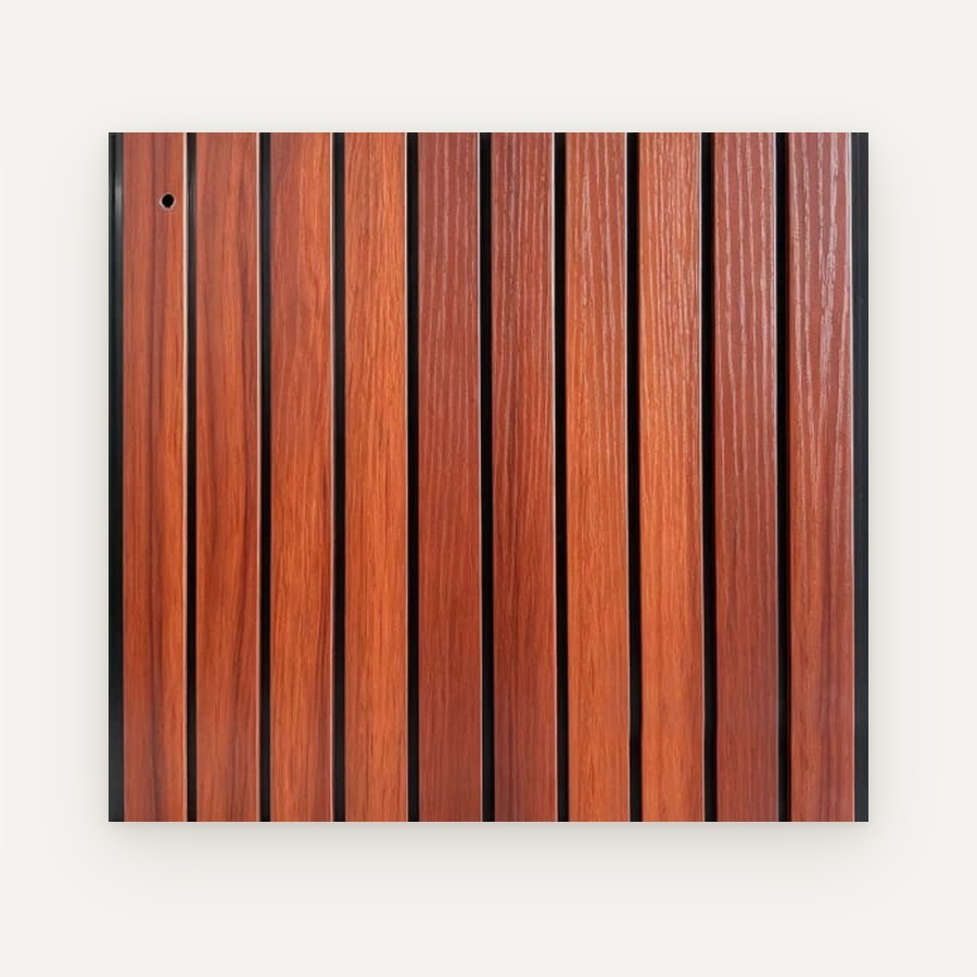 Panel Kisi motif JC-M04 — Kayu merah mahoni