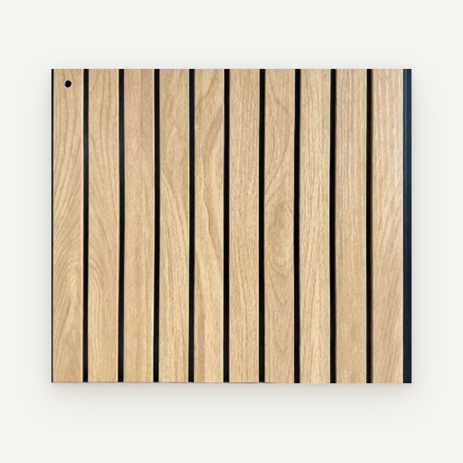 Panel Kisi motif JC-M01 — Kayu oak terang