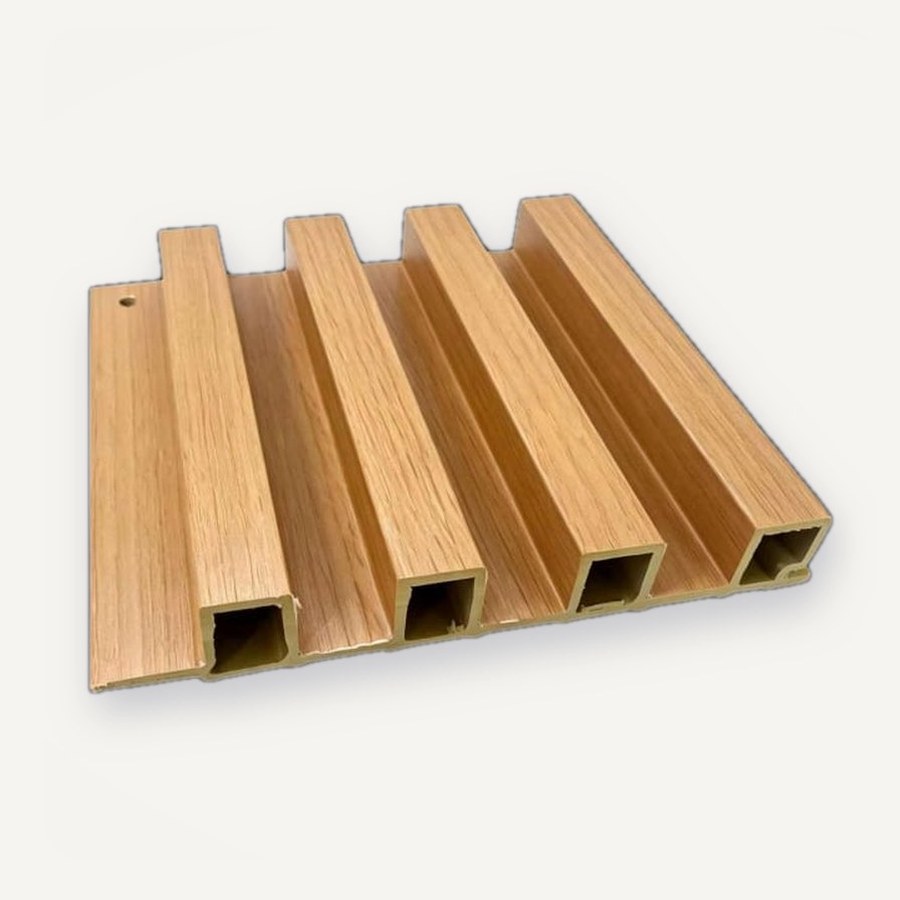 Panel Fluted motif JC-M21 — Kayu oak natural