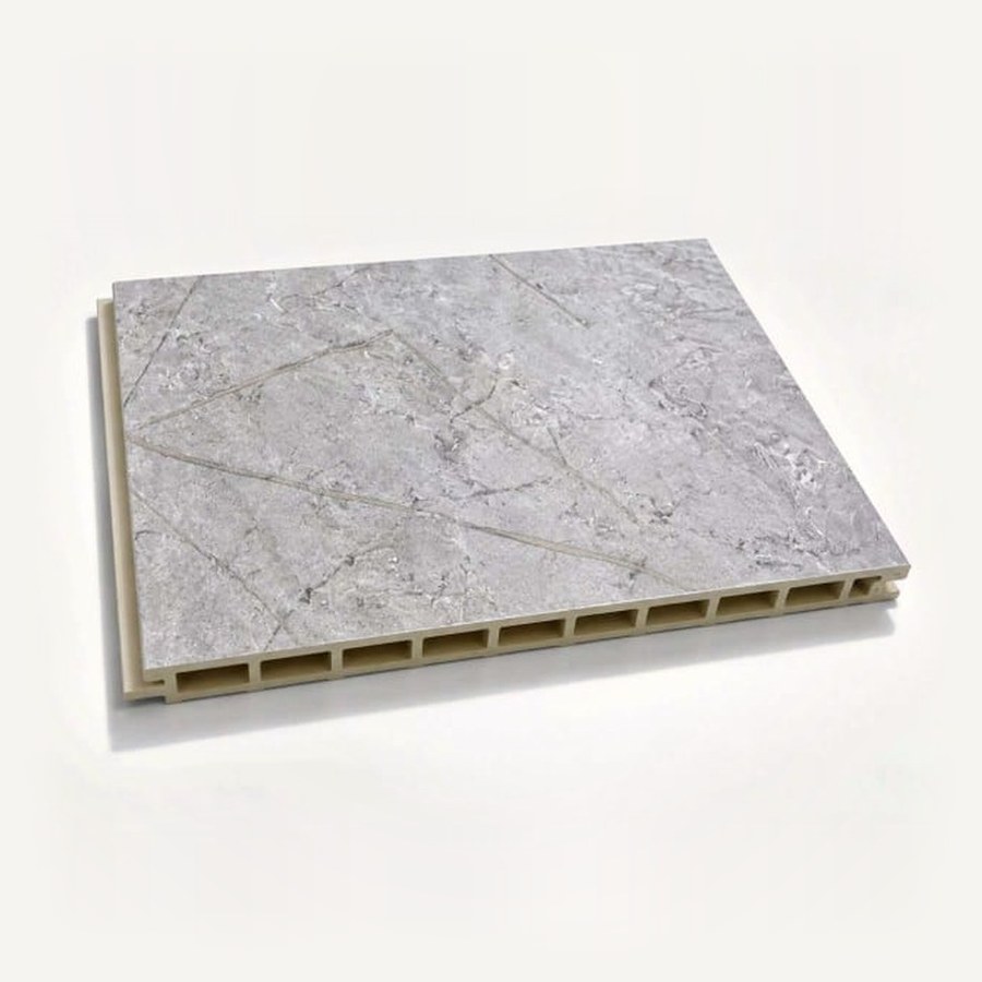 Panel Datar motif JC-S15 — Marmer abu-abu