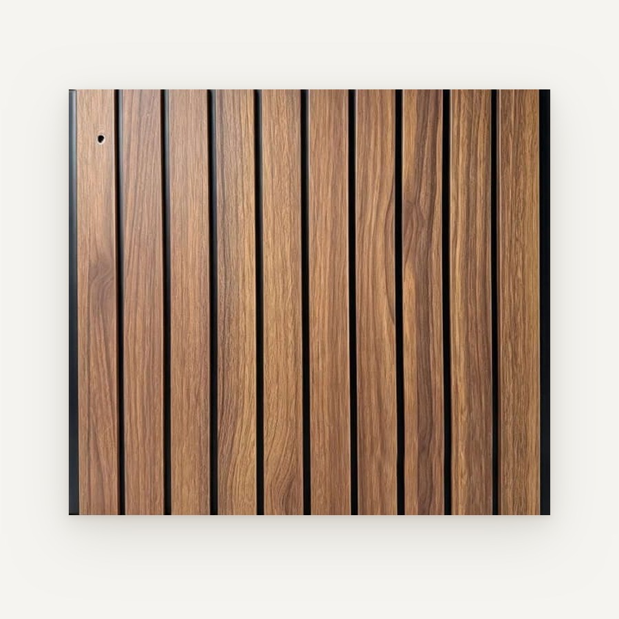 Panel Kisi motif JC-M03 — Kayu cokelat